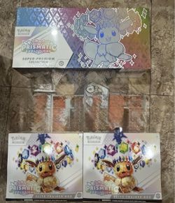 Pokémon Scarlet & Violet Prismatic Evolutions Bundle
