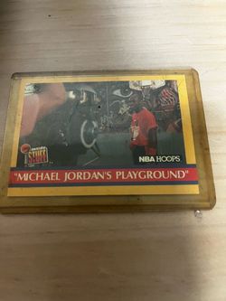 NBA Hoops Michael Jordan's Playground Card