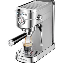 CASABREWS Espresso Machine 20 Bar – Open Box (new)