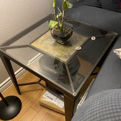 Glass Coffee Table Set