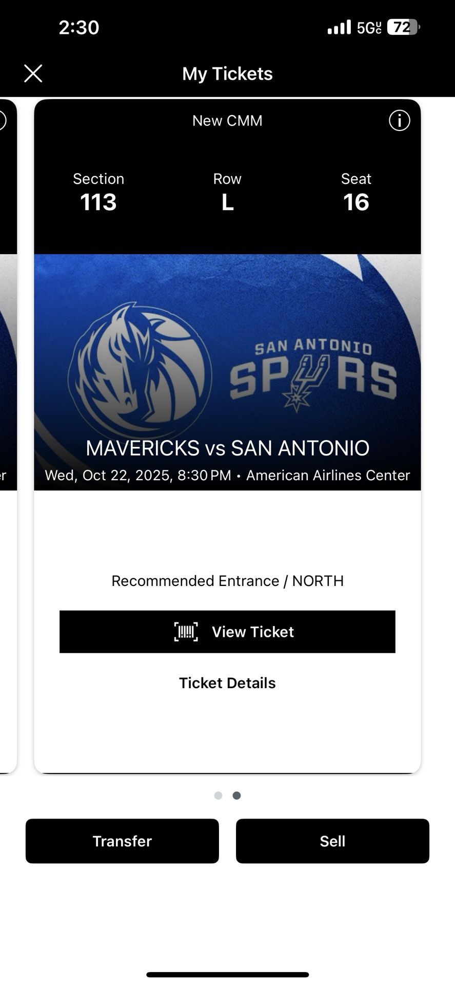 MAVERICK SEASON OPENER WEDNESDAY OCT 22nd