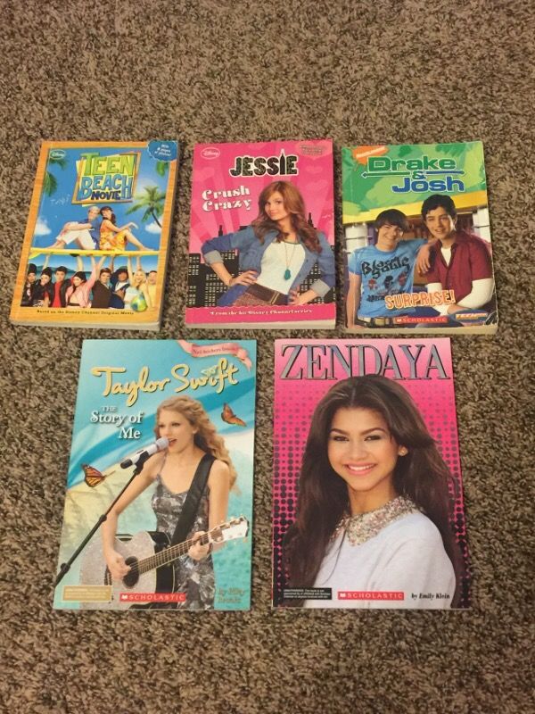 Teen Beach 2, Jessie, Drake & Josh, Taylor Swift, and Zendaya.