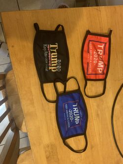 Trump face masks