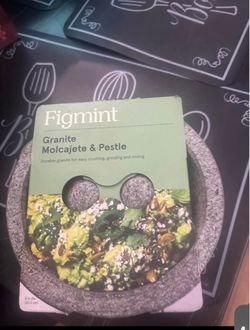 figmint granite molcajete and pestle