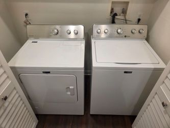 Washer and Dryer