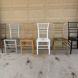 Event Chairs. Why Rent, When You Can Own!