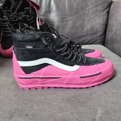 Vans SK8-HI DIP MTE-2 Black Pink Women 9.5/Men 8 Hiking Boot All Terrain Trail