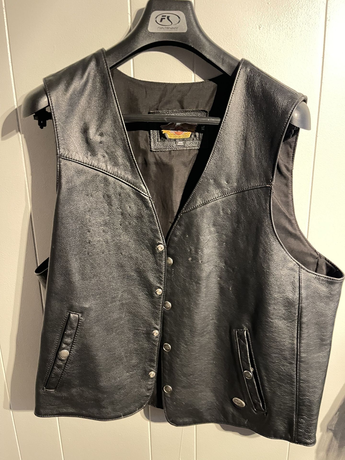 Leather Riding Vest