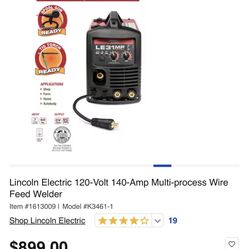 Lincoln Welder Le 31 Mp 