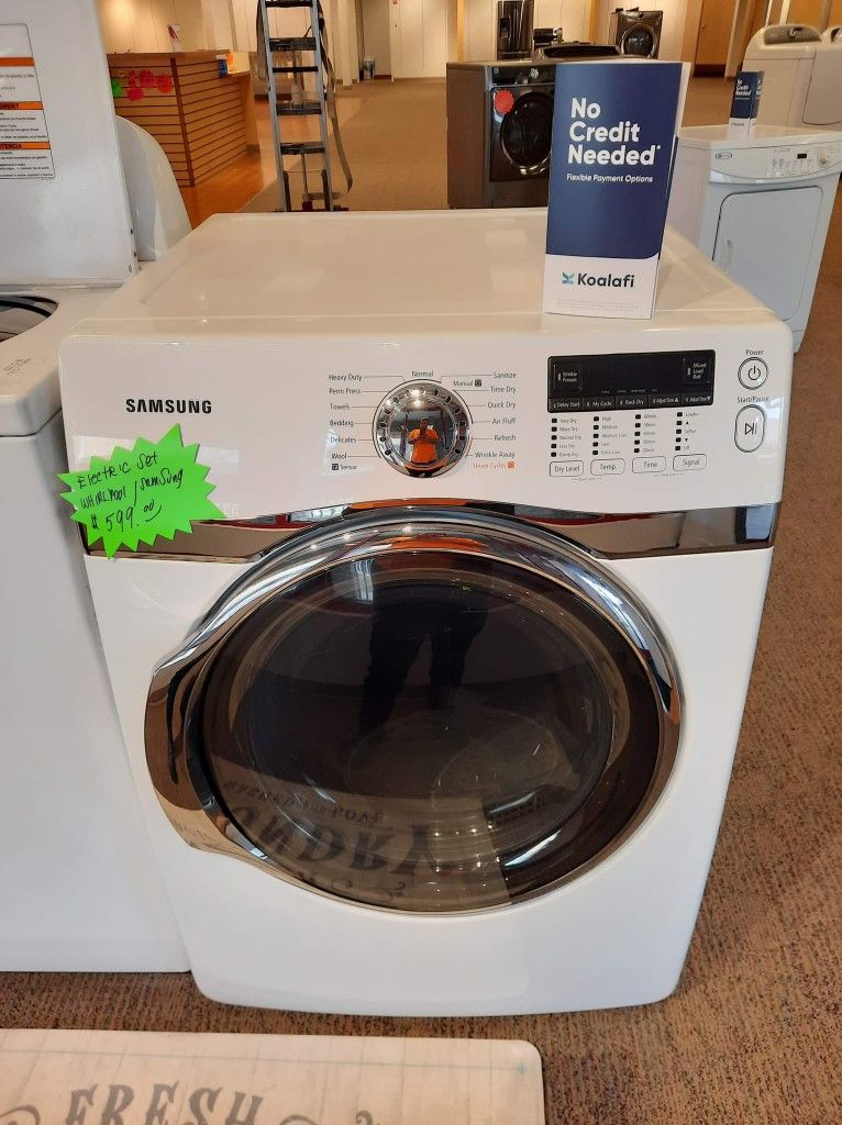 Whirlpool Heavy Duty Super Capacity Washer And Samsung Heavy Duty Super