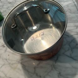 Tlemulino copper pot