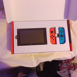 Nintendo Switch (Improved Battery) – New Joy-Cons + Dock – Works Great!