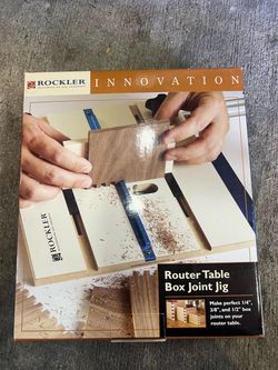 Rockler Router Table Box Joint Jig
