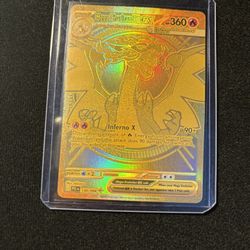 Mega Charizard X Ex Gold 