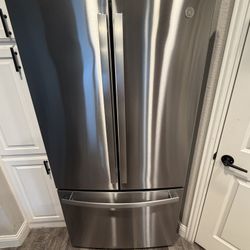 GE 27 Cu. Ft. French Door Refrigerator – Less Than 1 Year Old 
