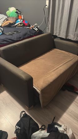 FREE !!!Grey small couch