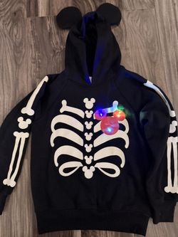 Disney Mickey Mouse Light Up Hoodie With Ears 