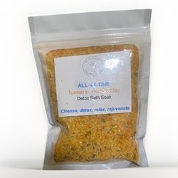 Turmeric Herbal Clay Detox Bath Soak 