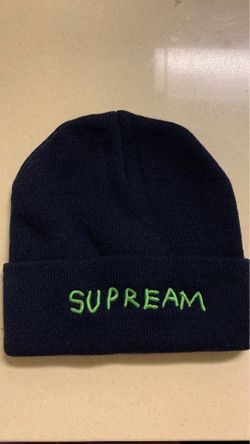 Supreme “Supream” starter beanie
