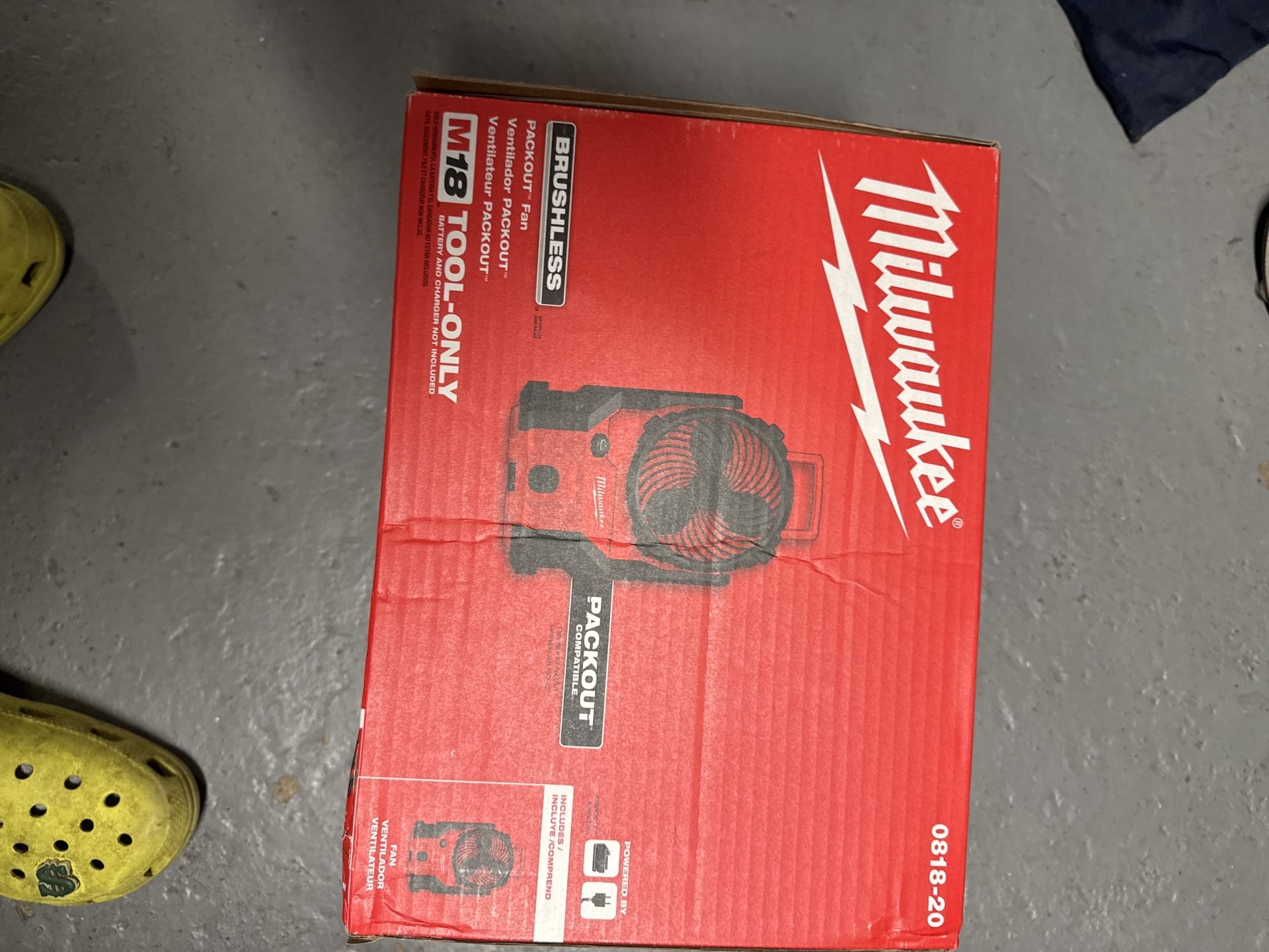 Milwaukee 0818-20 M18 Brushless PACKOUT Fan