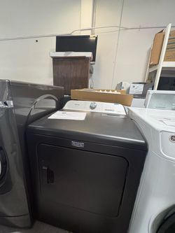 Maytag Front-Load Dryer Metallic Slate