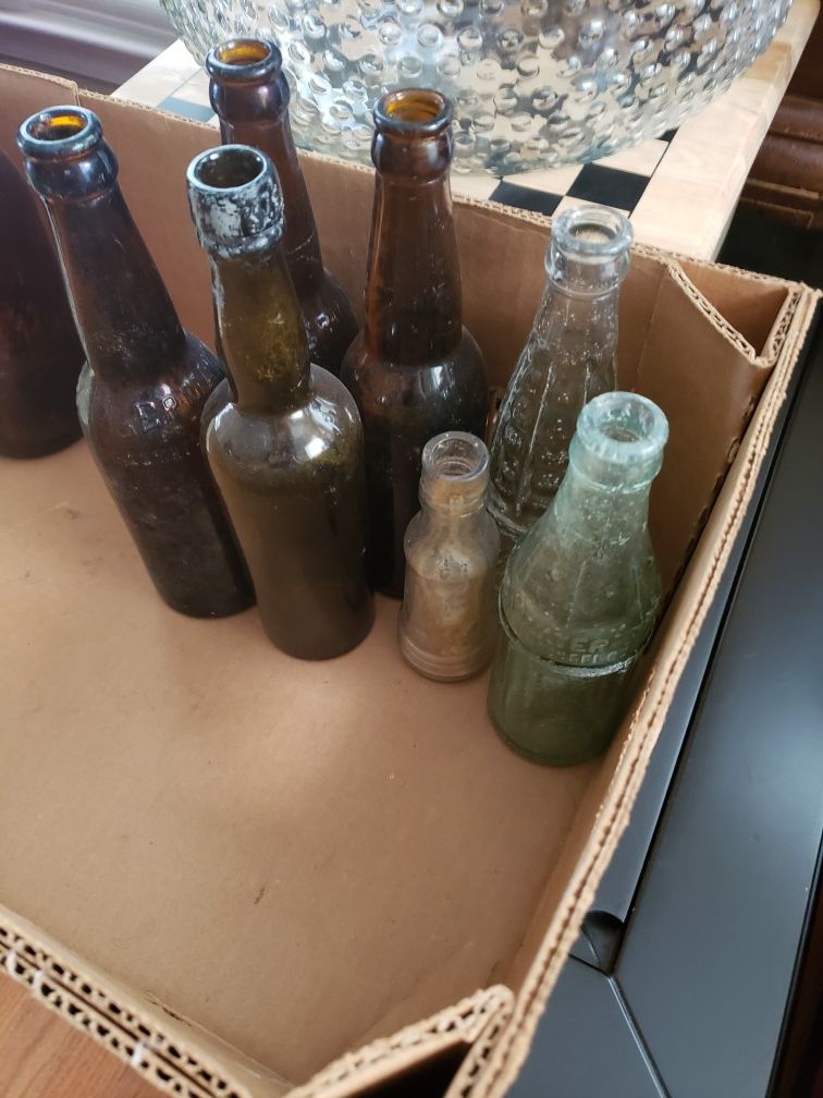 Vintage bottles