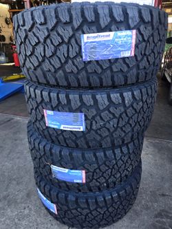 Llantas NUEVAS AmeriTread 33x12.50R20LT - Set de 4 | New Tires