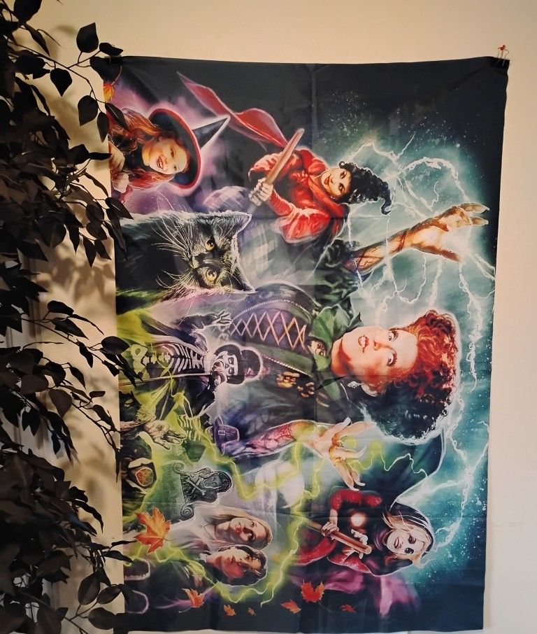 Hocus Pocus Banner 3 Ft x 5 Ft NEW