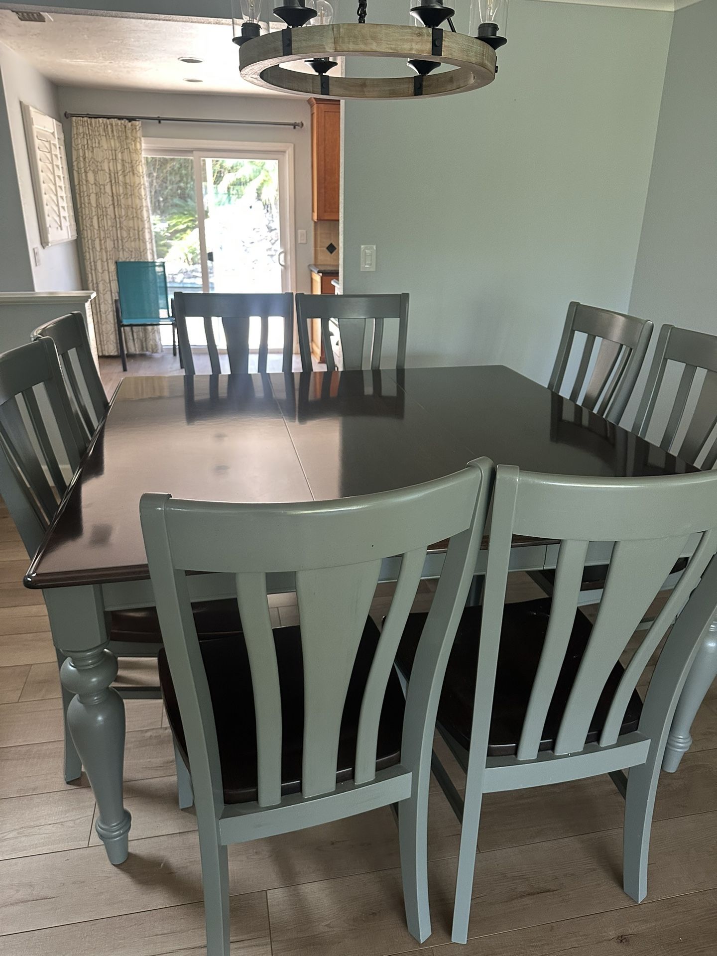 Beautiful Dining Table With 8 Chairs