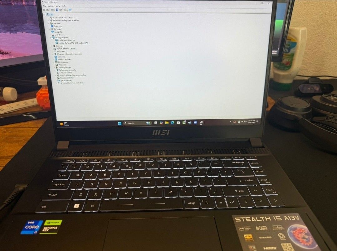 MSI Ste a lth 15 A 1 3V Gam iNg La Ptop