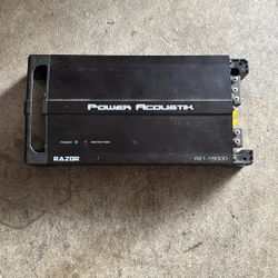 Power Acoustic Amp