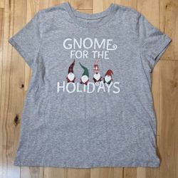 NEW Wondershop 'Gnome for the Holidays' Womens Top (XL)
