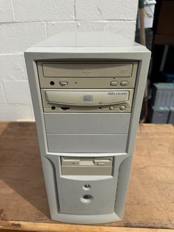 Vintage Desktop PC Tower Case