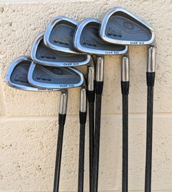 King Snake Oversized Iron Set (Missing 6) Gold Clubs