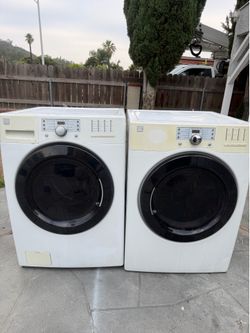XL washer and gas dryer