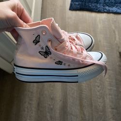 Converse Pink Butterfly