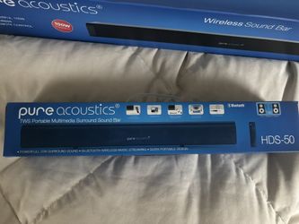 2  Wireless sound Bars-New!