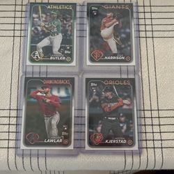4 Baseball Cards