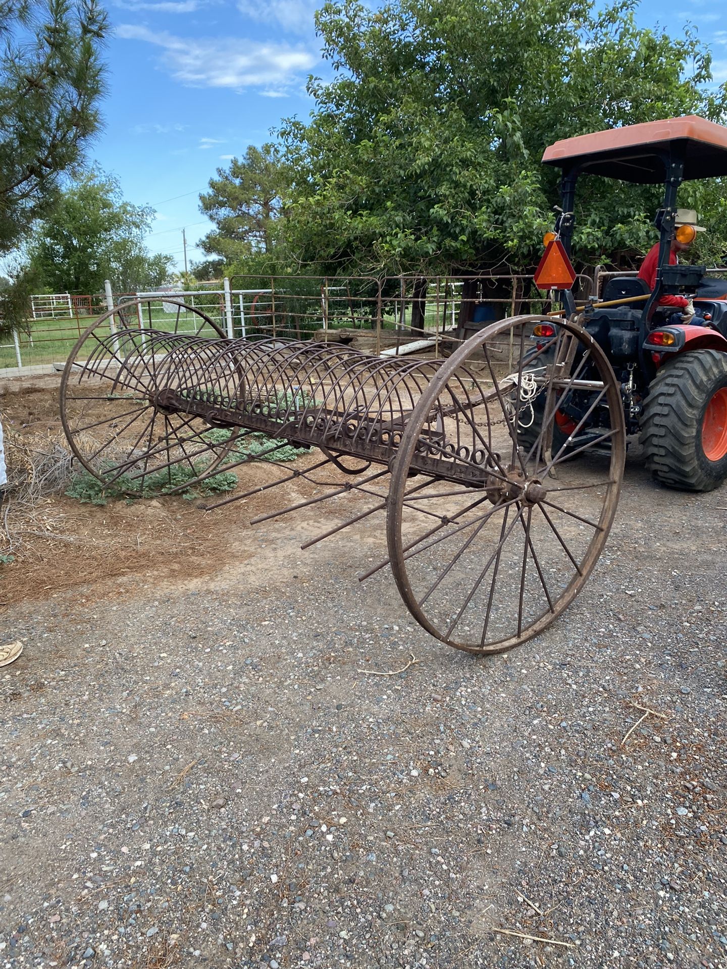 Antique Horse Drawn Hay Rake