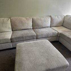 White Soft Couch 