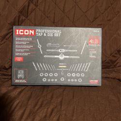 ICON Metric Tap and Die Set, 41-Piece - Item 59159