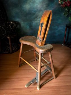 Antique stitching horse