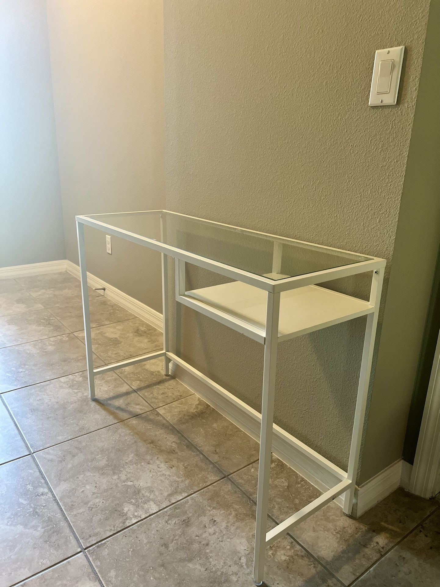 Ikea Glass Desk/Table