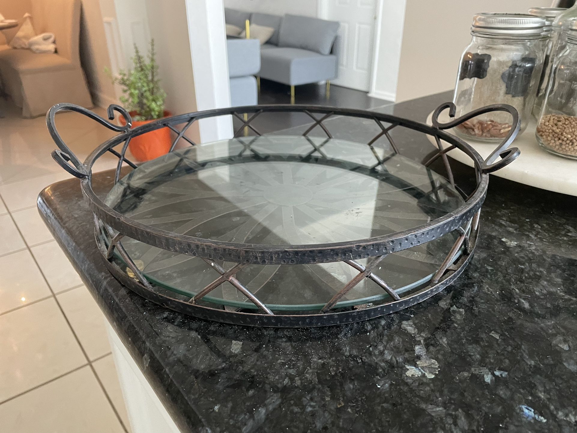 HOME INTERIOR PLATTER PICK UP TODAY