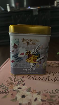 Alice's Adventures in Tealand Earl Grey Tea Tin 50 tea bag