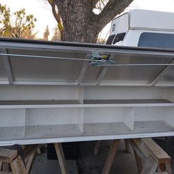 Utility camper shell w/backup camera