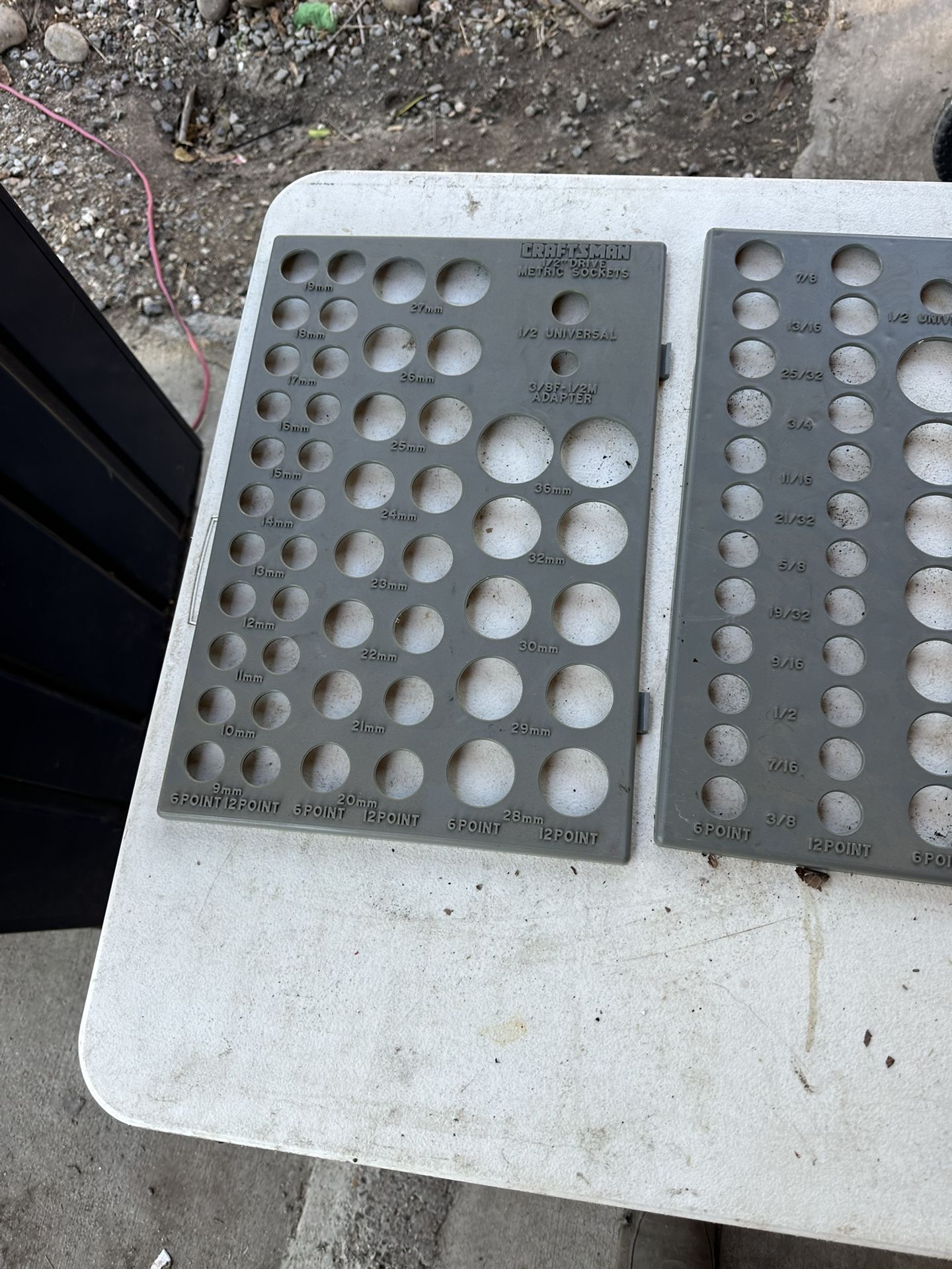Craftsman Socket Trays