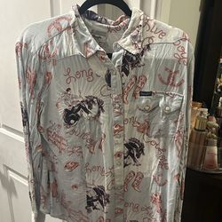 Wrangler pearl snap shirt