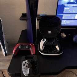 Ps5 Slim Digital With Custom Dualsense Edge Controller