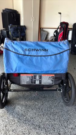Schwinn Double Child Bike Trailer with Hitch